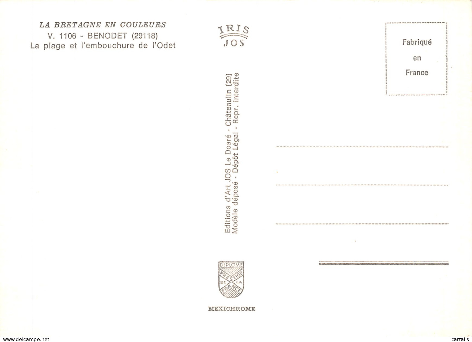 29-BENODET-N° 4432-B/0219 - Bénodet