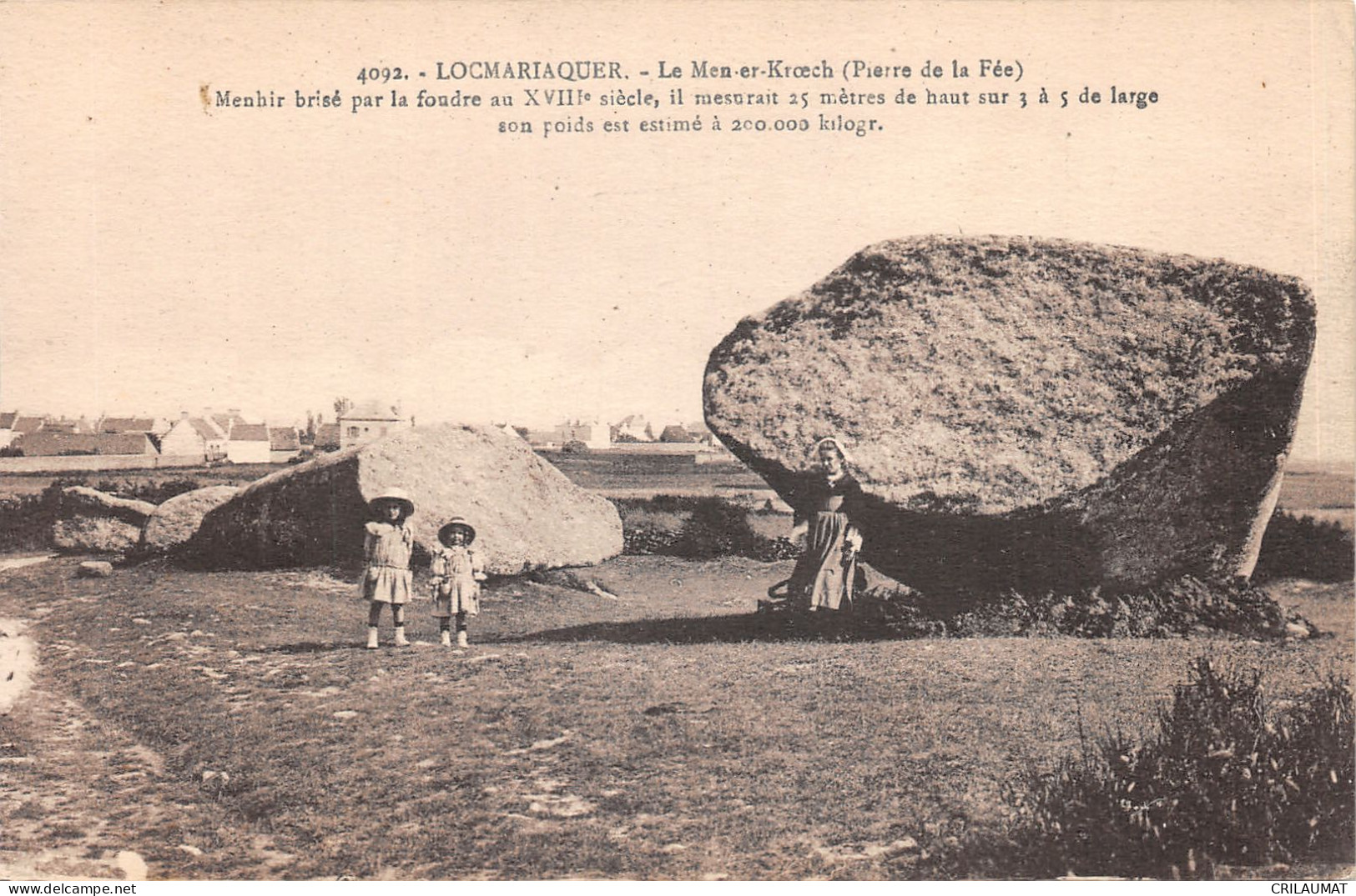 56-LOCMARIAQUER-N°6046-C/0251 - Locmariaquer