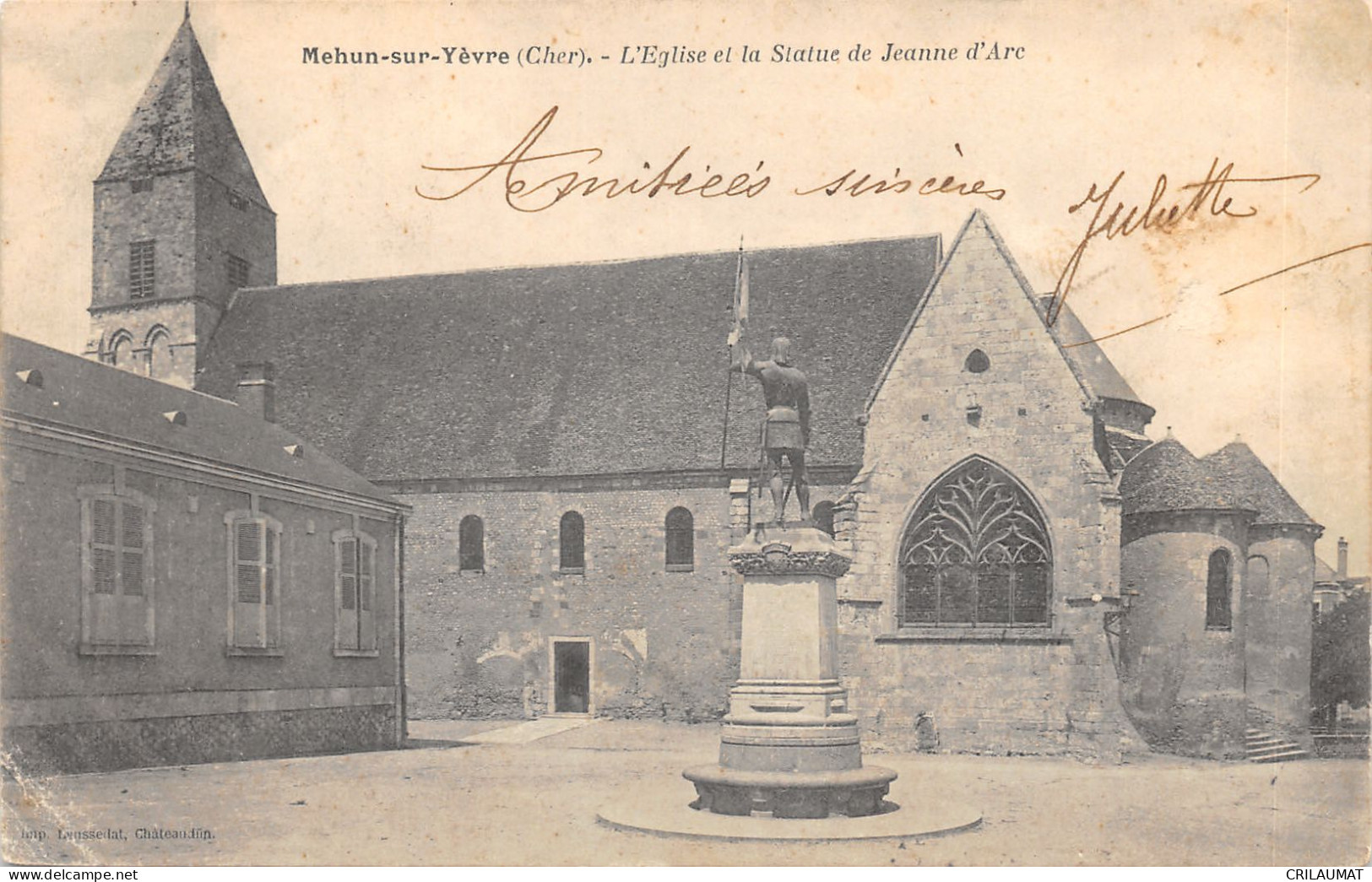 18-MEHUN SUR YEVRE-N°6046-F/0101 - Mehun-sur-Yèvre