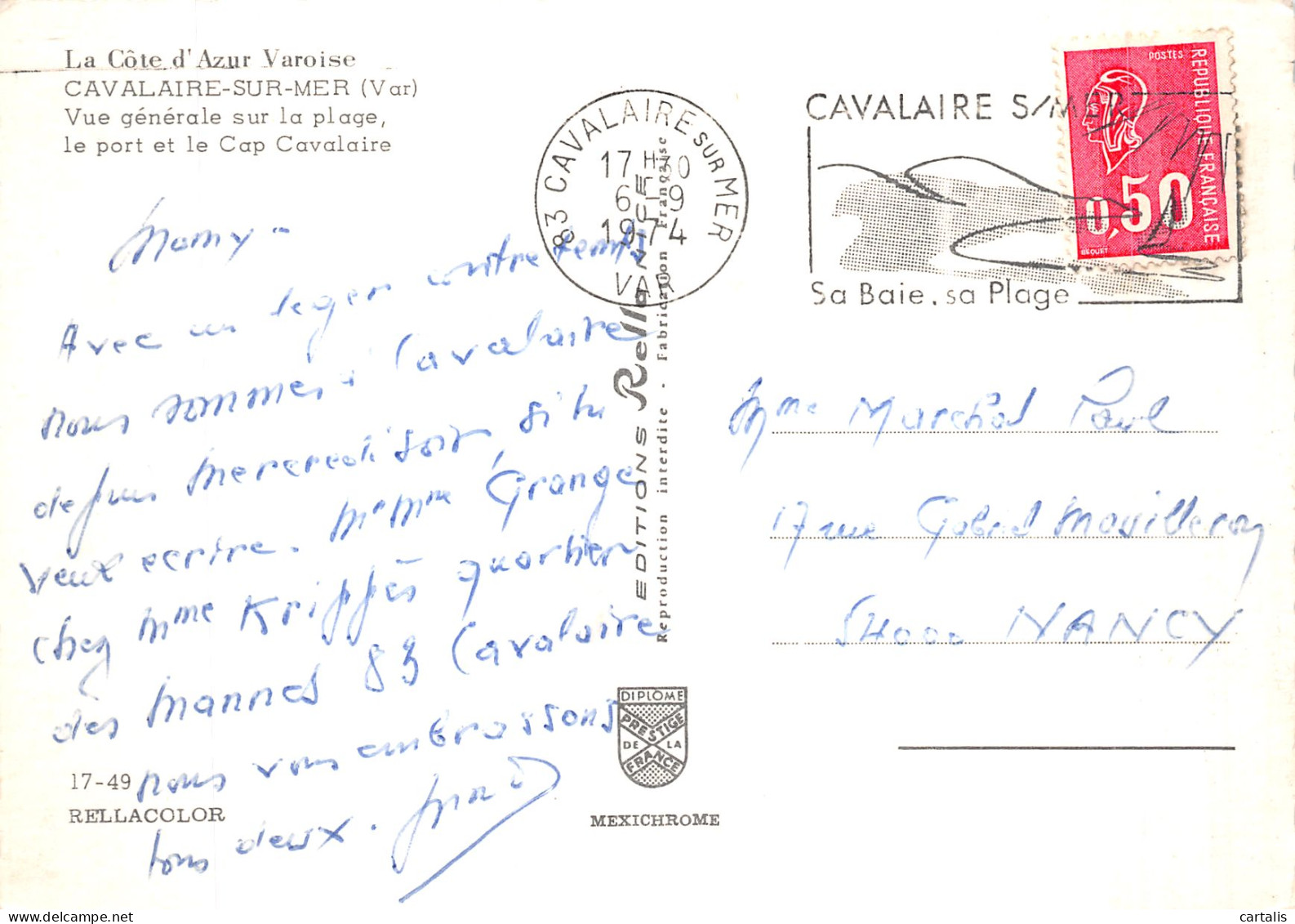 83-CAVALAIRE SUR MER-N° 4433-C/0183 - Cavalaire-sur-Mer