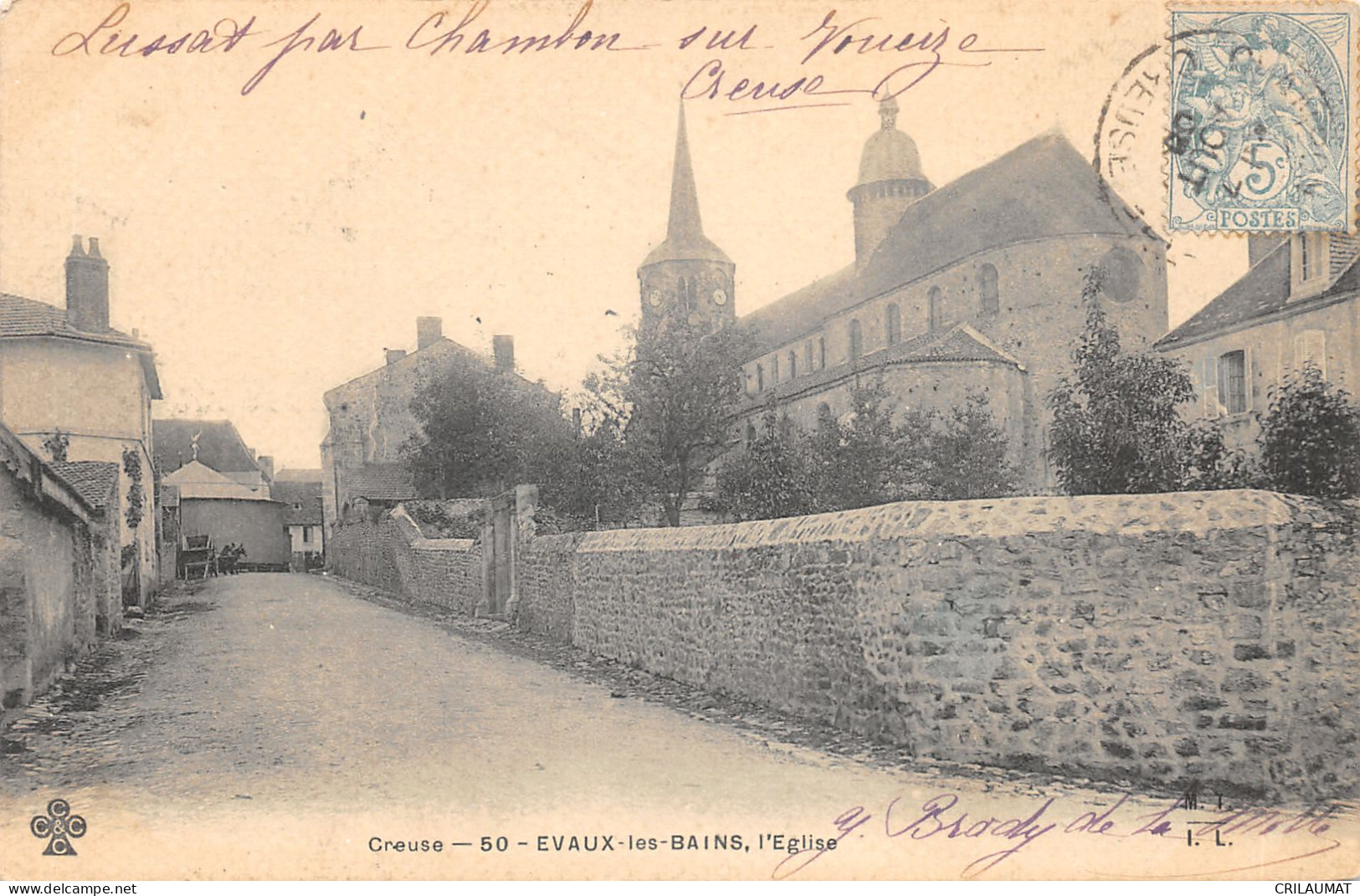 23-EVAUX LES BAINS-N°6046-H/0315 - Evaux Les Bains