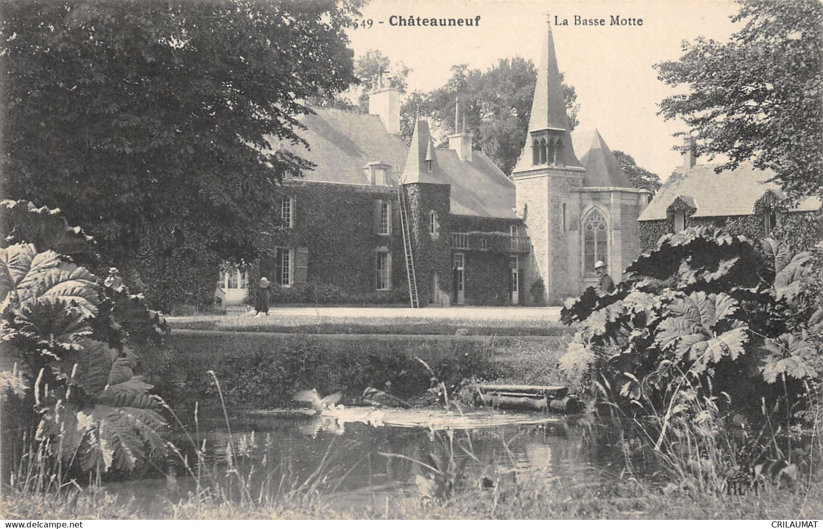 35-CHATEAUNEUF-N°6046-H/0197 - Châteauneuf