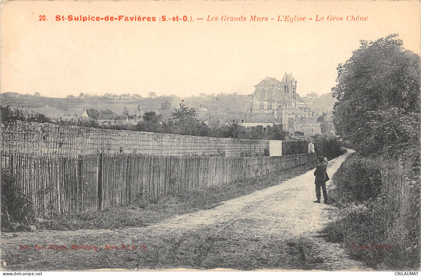 91-SAINT SULPICE DE FAVIERES-N°6046-G/0359 - Saint Sulpice De Favieres