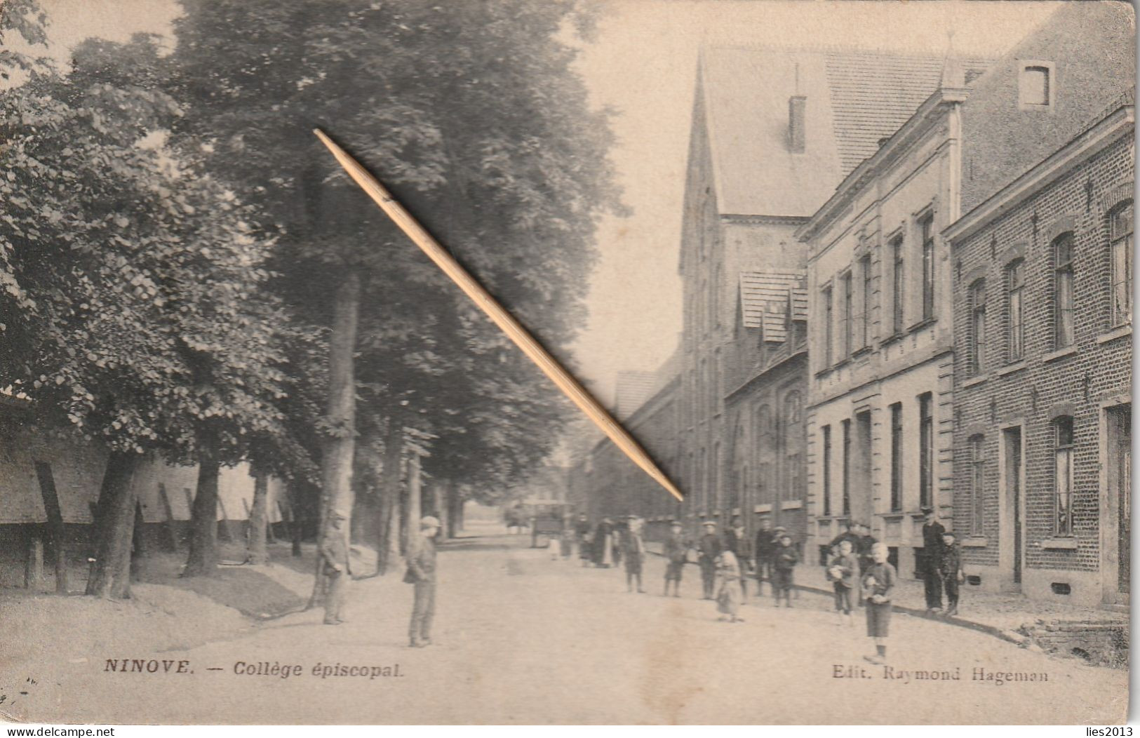 Ninove, Collège Episcopal,  2 Scans - Ninove