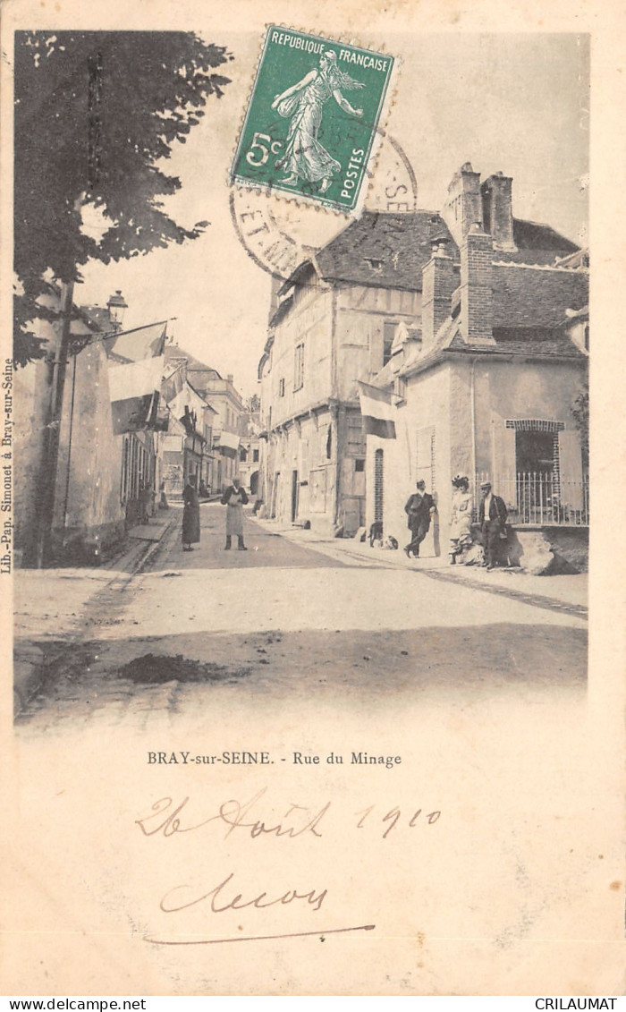 77-BRAY SUR SEINE-N°6047-B/0387 - Bray Sur Seine