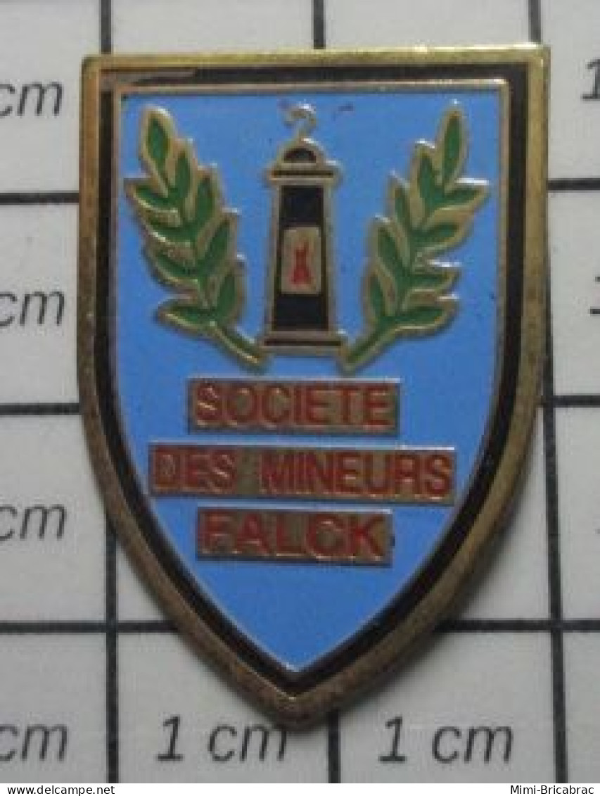 1618A Pin's Pins / Beau Et Rare : ASSOCIATIONS / SOCIETE DES MINEURS DE FALCK - Associations