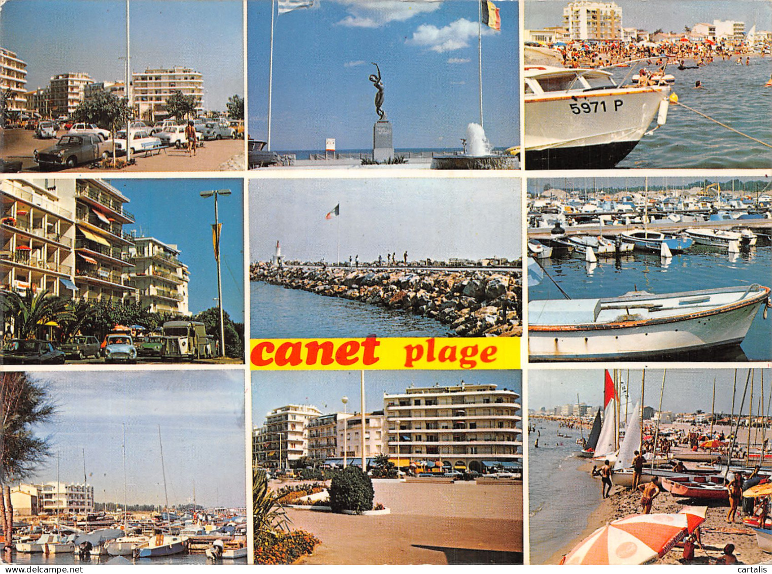 66-CANET PLAGE-N° 4434-B/0137 - Canet Plage