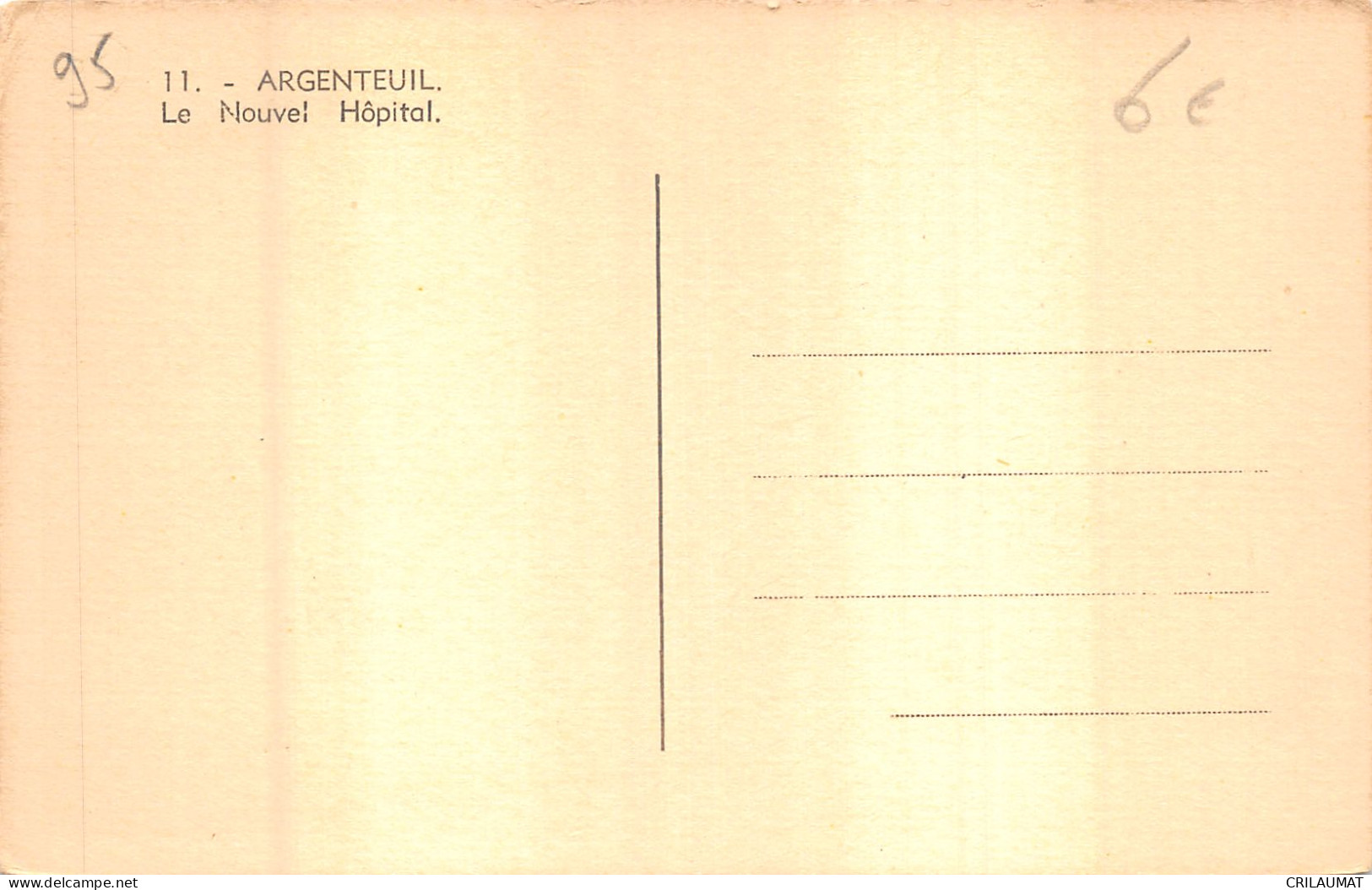 95-ARGENTEUIL-N°6047-H/0023 - Argenteuil