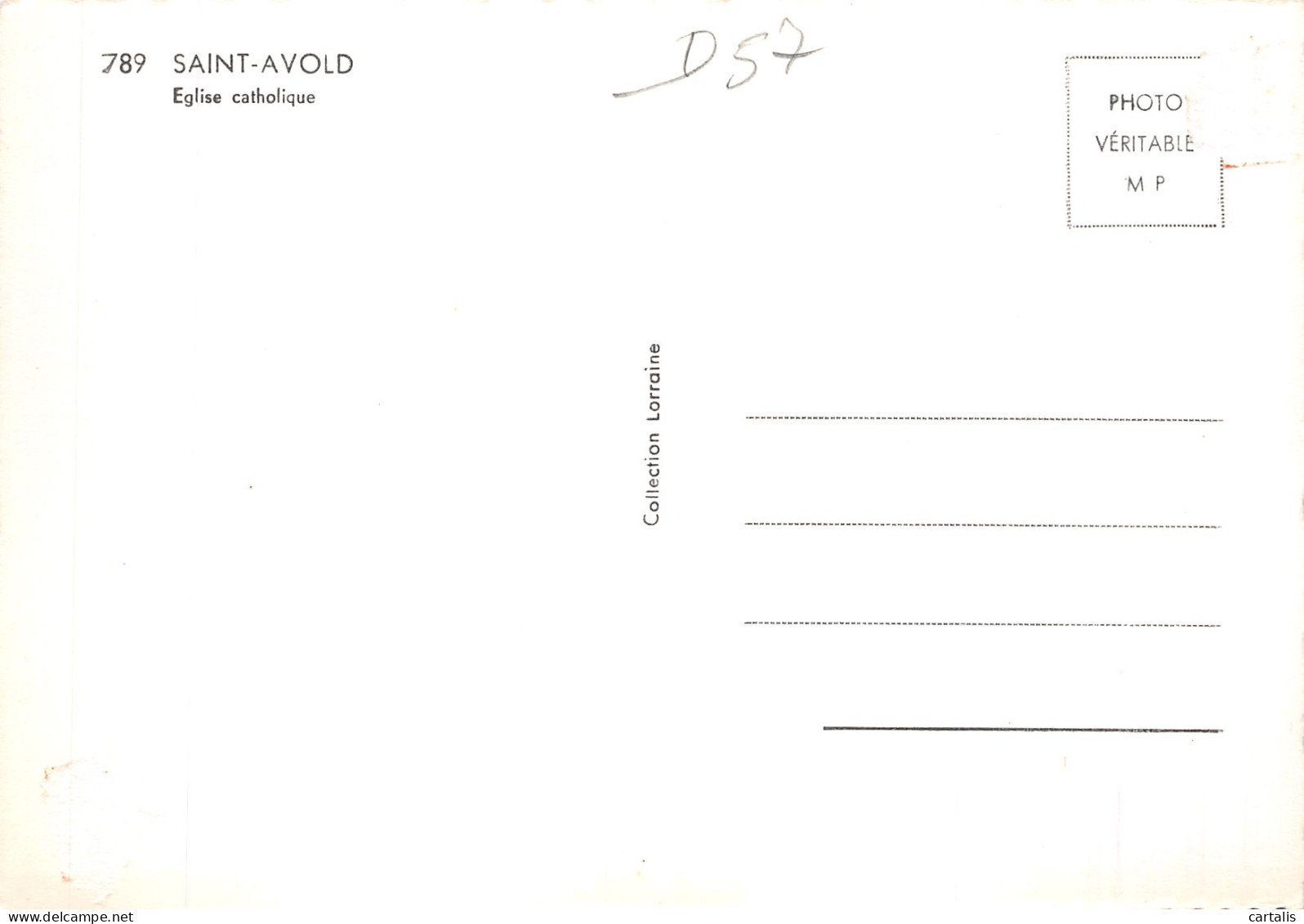 57-SAINT AVOLD-N° 4435-B/0015 - Saint-Avold