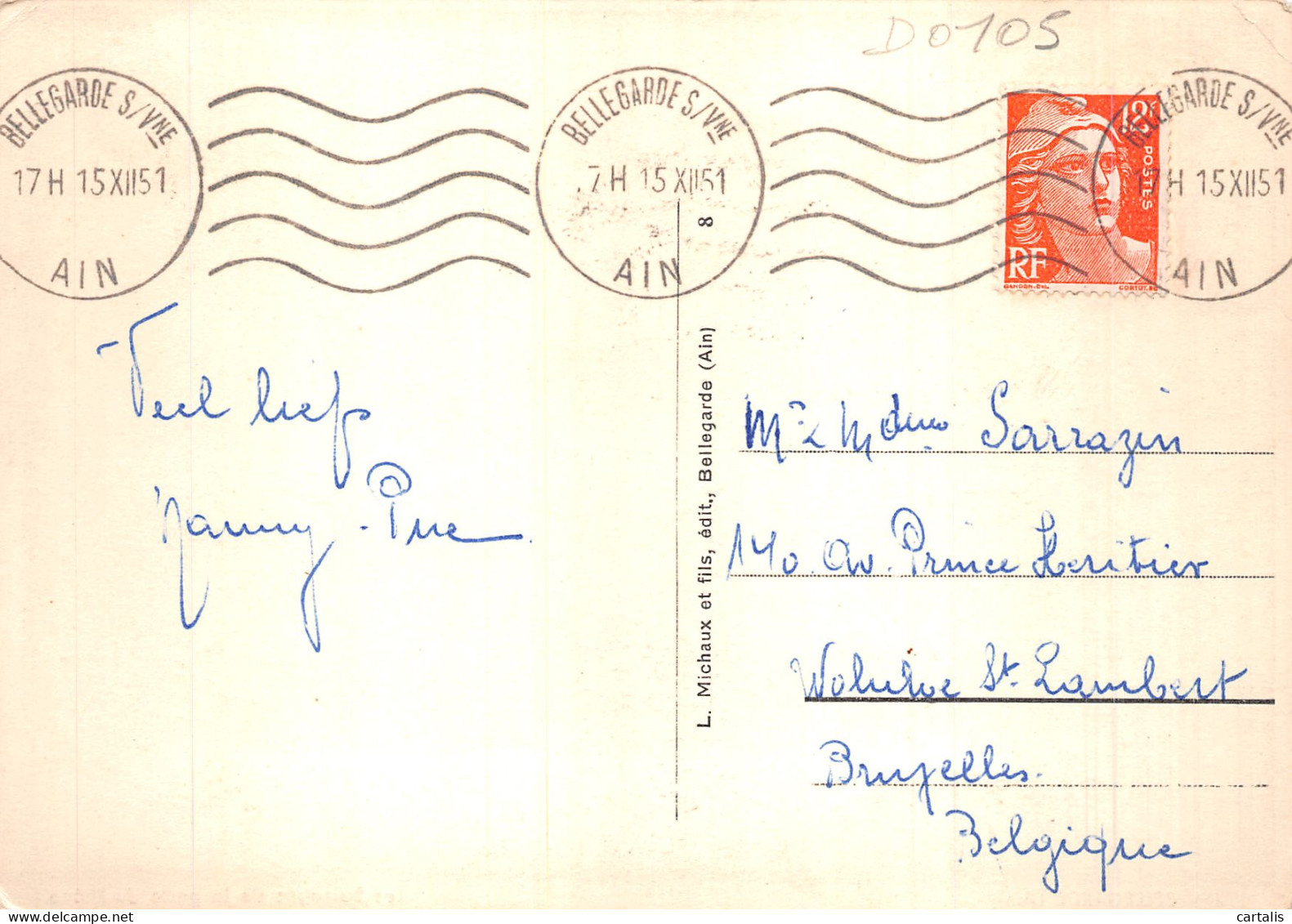 01-BELLEGARDE-N° 4435-B/0007 - Bellegarde