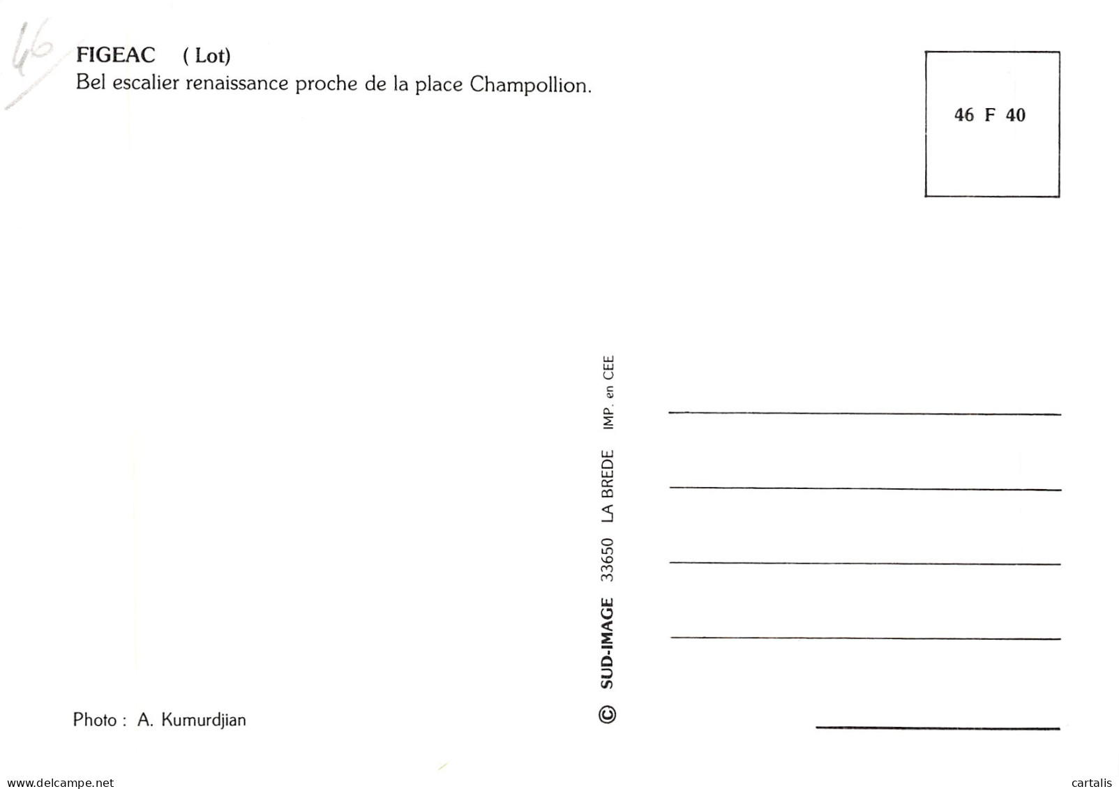 46-FIGEAC-N° 4436-A/0287 - Figeac