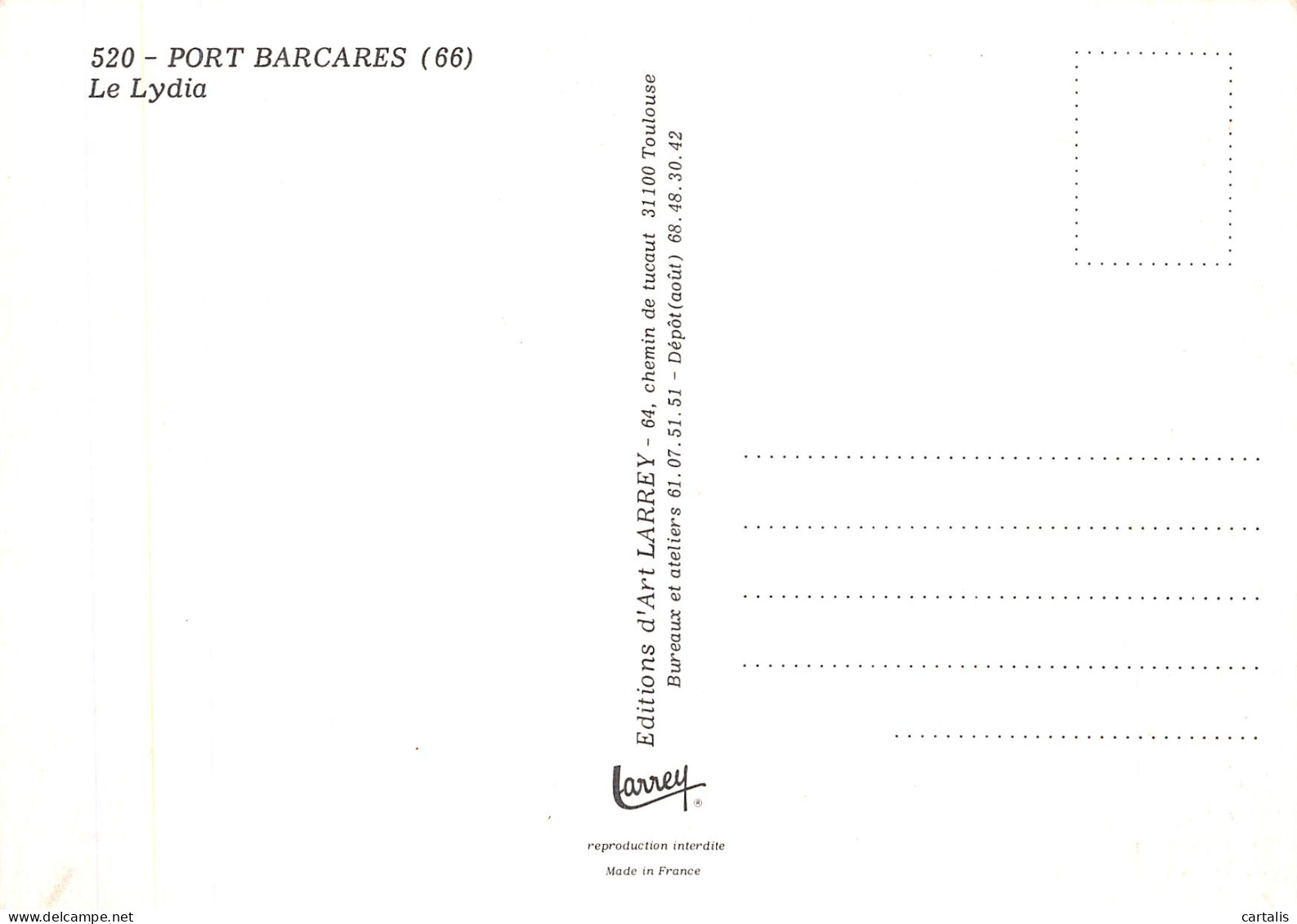 66-PORT BARCARES-N° 4436-A/0123 - Port Barcares