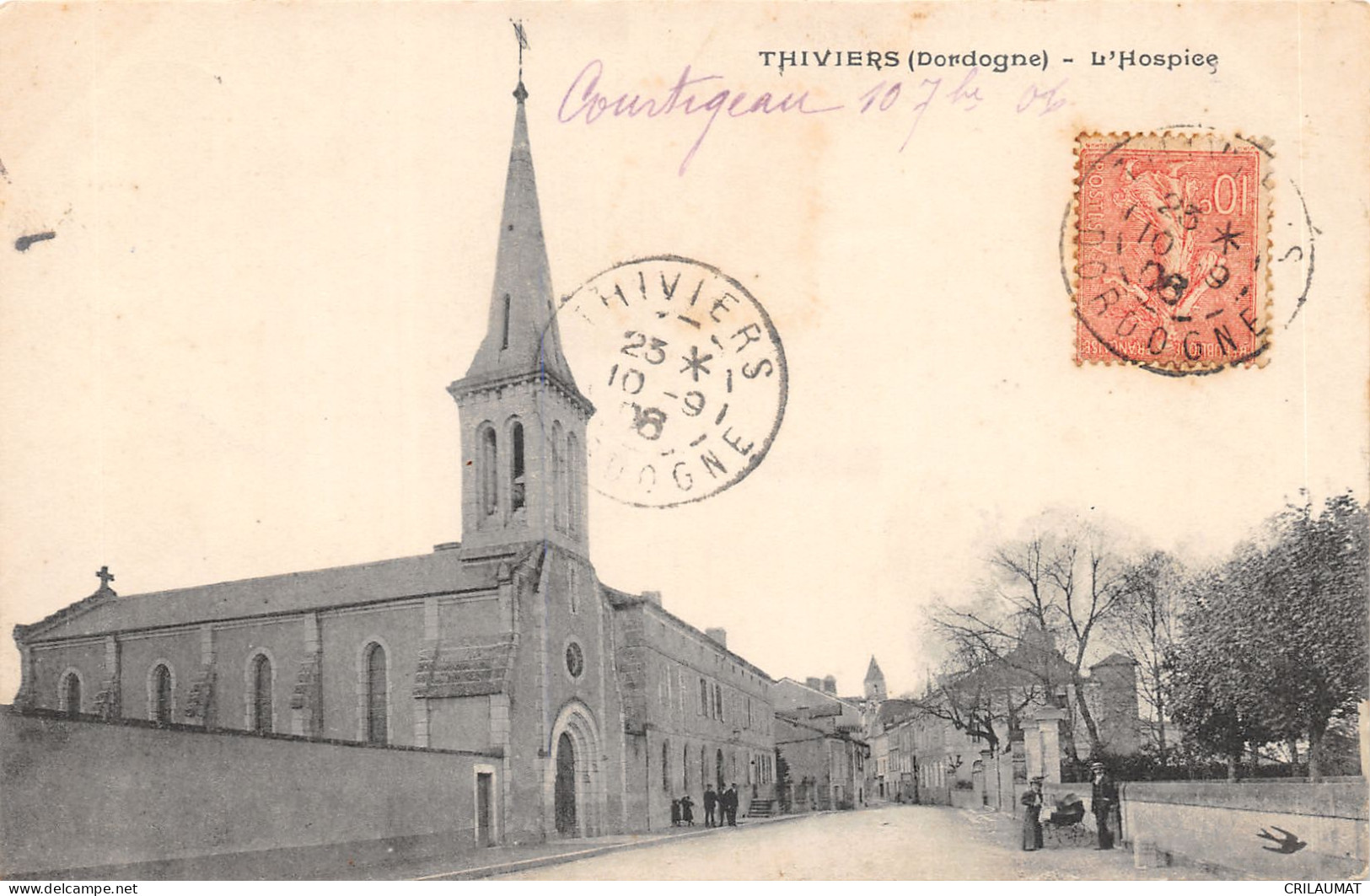 24-THIVIERS-N°6048-E/0167 - Thiviers