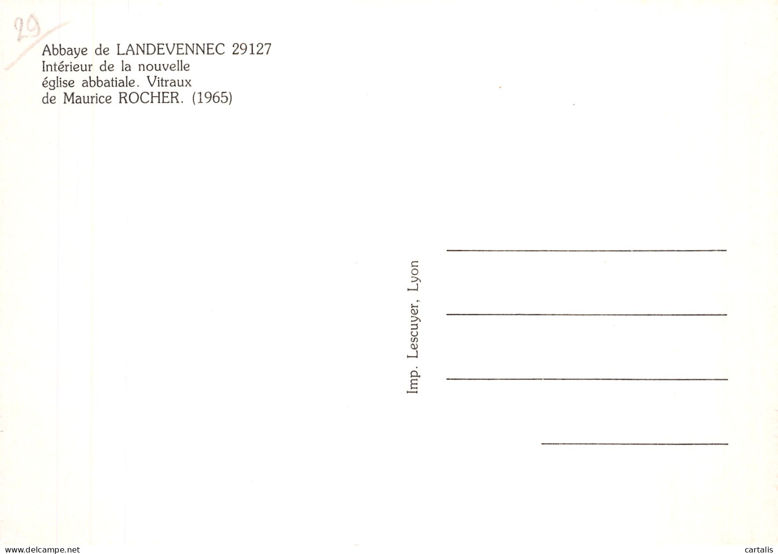 29-LANDEVENNEC-N° 4436-B/0233 - Landévennec