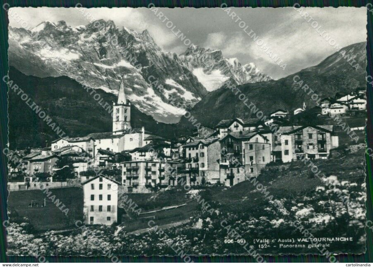 Aosta Valtournanche Foto FG Cartolina ZK5289 - Aosta