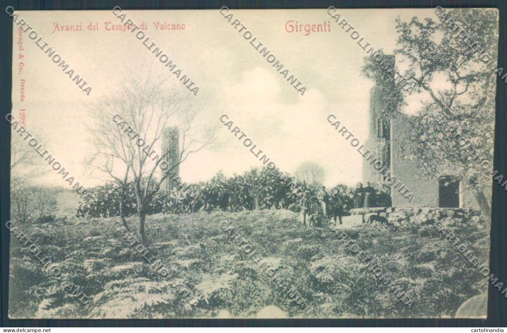Agrigento Girgenti Cartolina ZG0031 - Agrigento