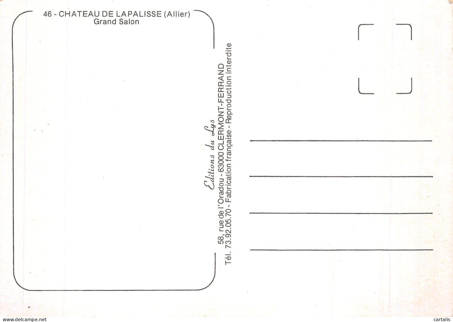 03-LAPALISSE-N° 4436-D/0261 - Lapalisse