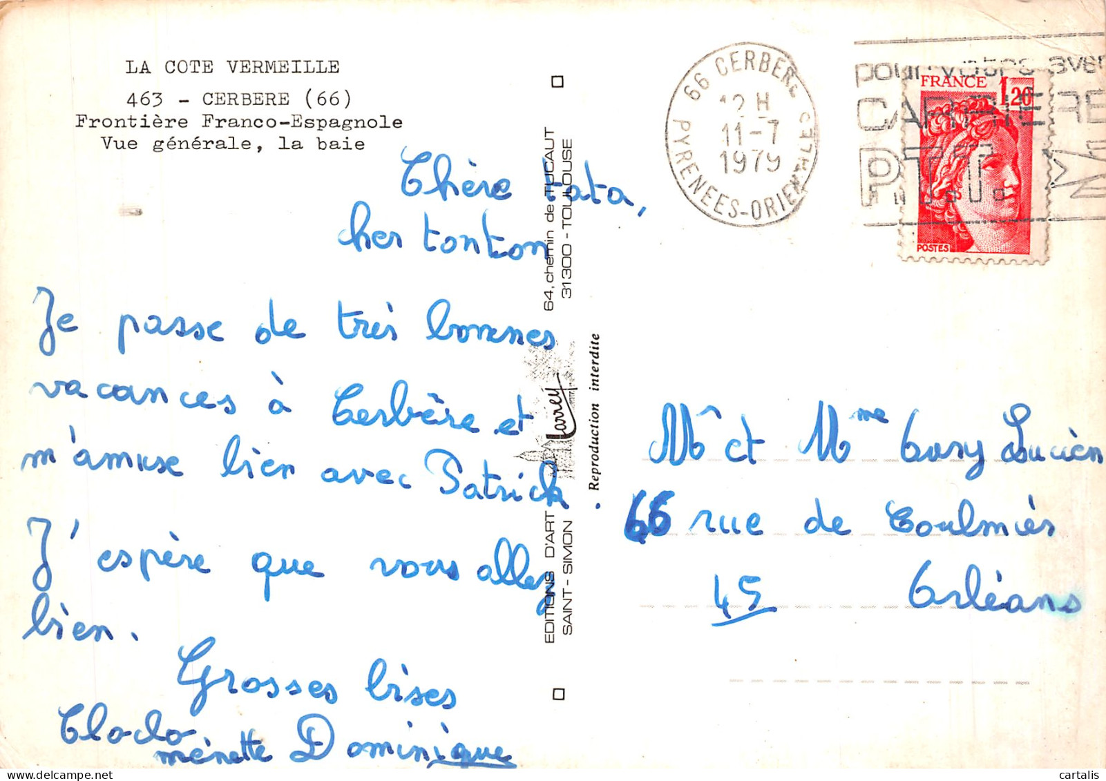 66-CERBERE-N° 4436-D/0191 - Cerbere