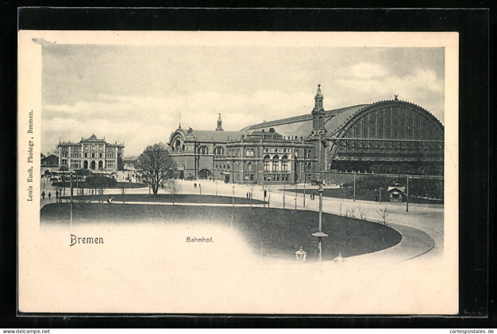 AK Bremen, Blick Auf Den Bahnhof  - Bremen