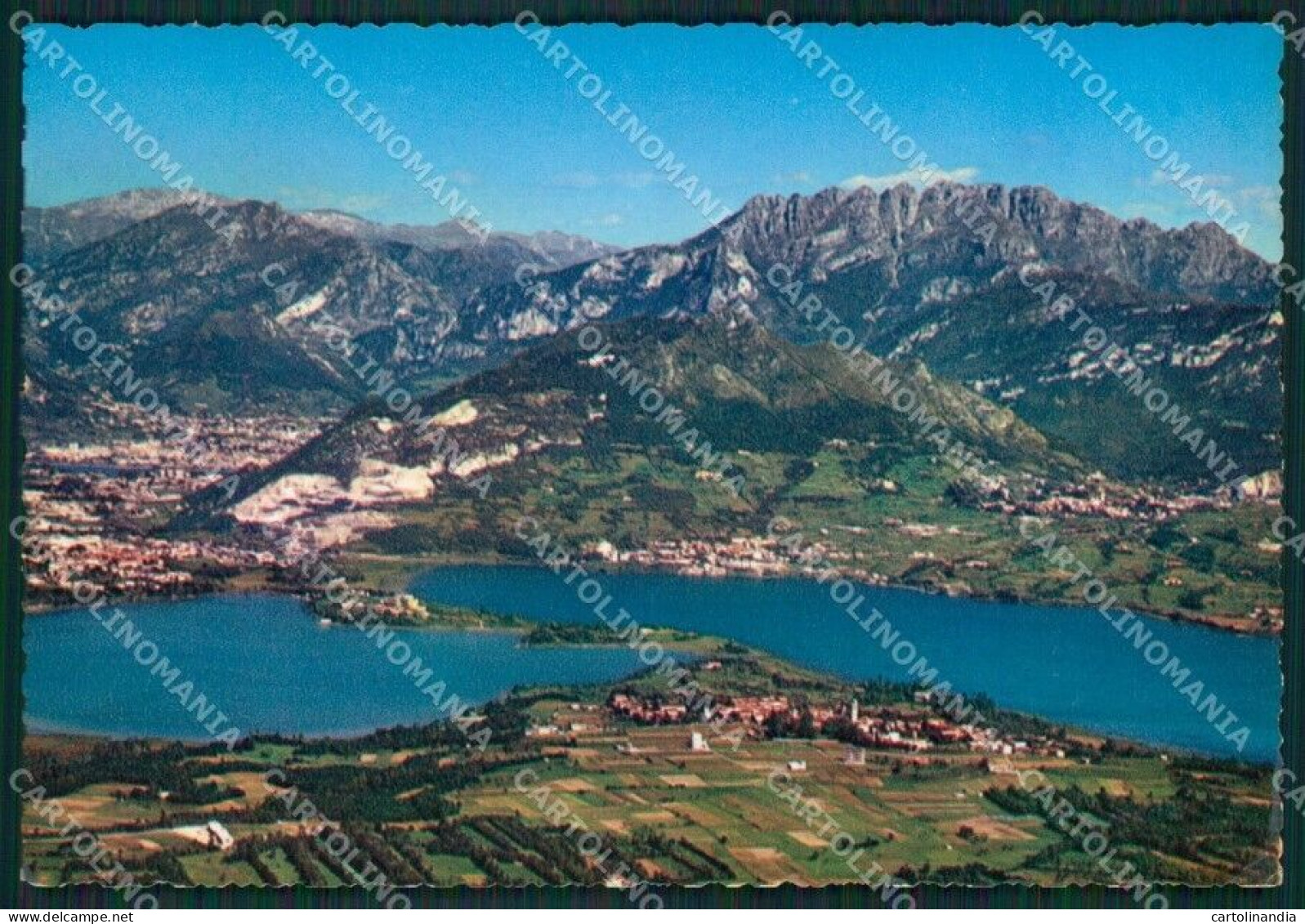 Lecco Città Lago Di Foto FG Cartolina KB3385 - Lecco