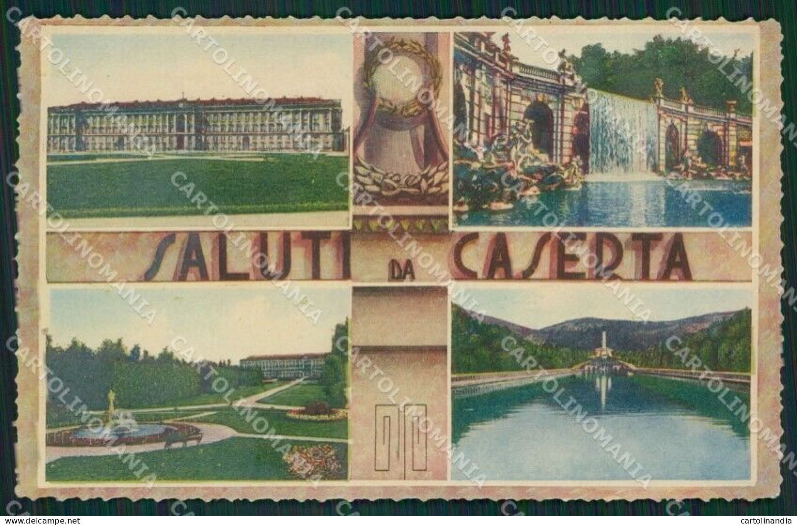 Caserta Città Saluti Da ABRASA Cartolina ZKM9977 - Caserta