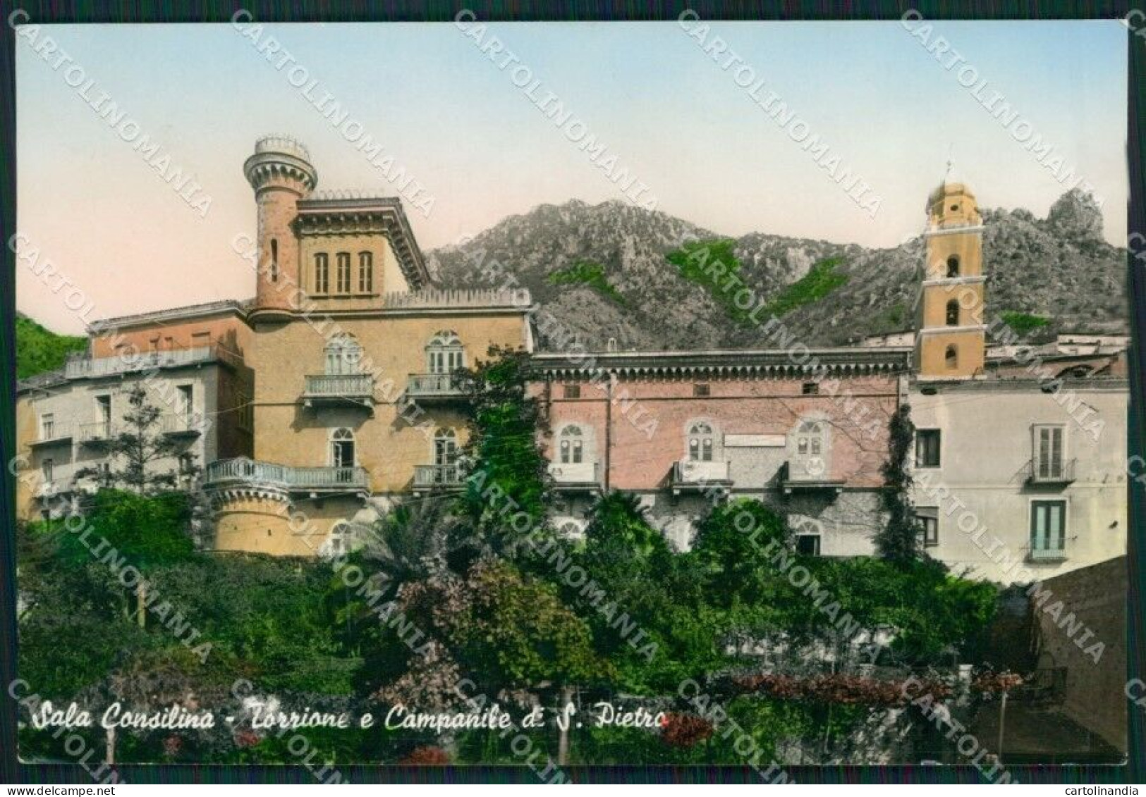 Salerno Sala Consilina Foto FG Cartolina ZKM7314 - Salerno