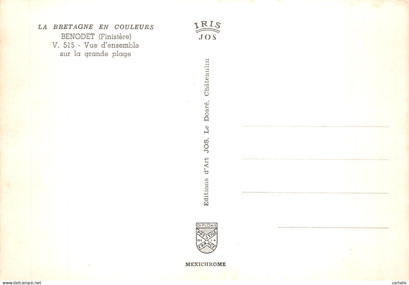 29-BENODET-N° 4437-B/0083 - Bénodet