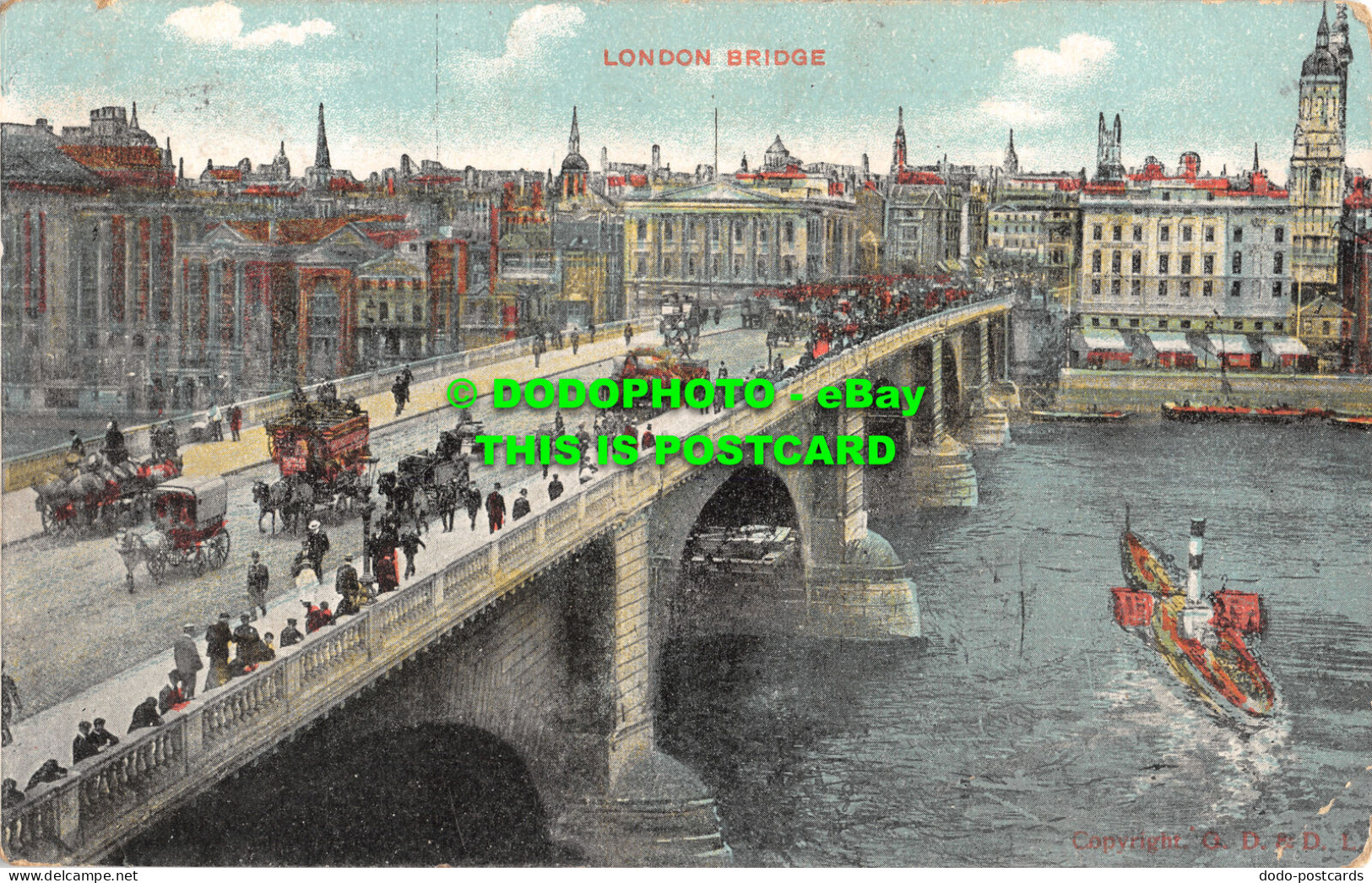 R461483 London Bridge. G. D. And D. L - Sonstige & Ohne Zuordnung