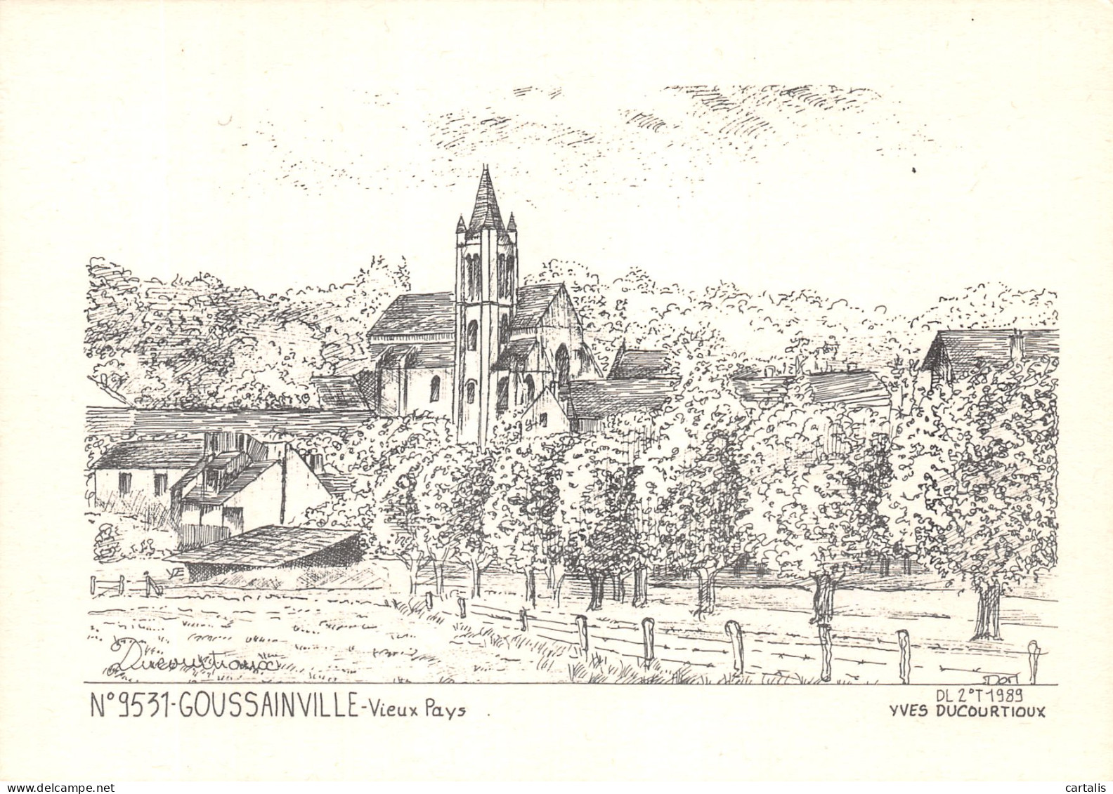 95-GOUSSAINVILLE-N° 4438-D/0209 - Goussainville