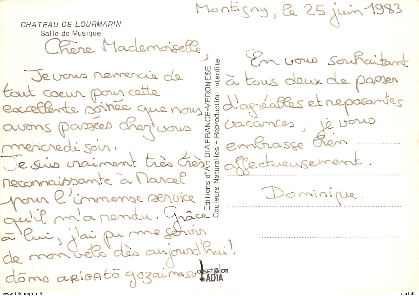 84-LOURMARIN-N° 4438-D/0131 - Lourmarin