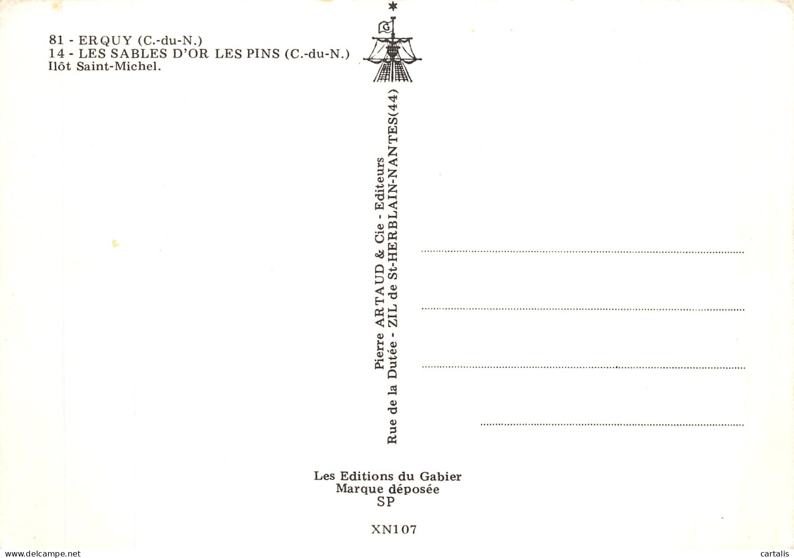 22-ERQUY-N° 4438-D/0091 - Erquy