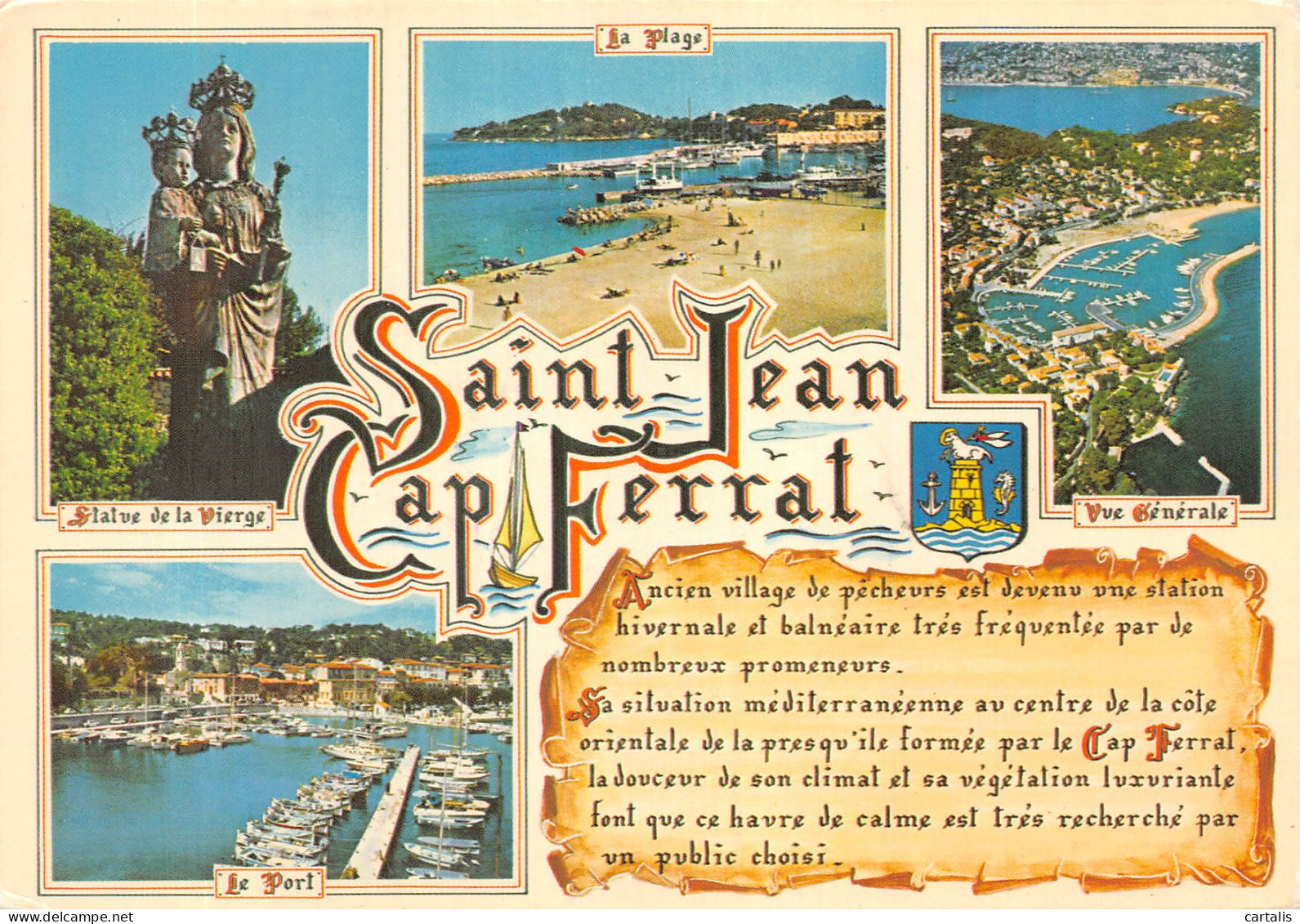 06-SAINT JEAN CAP FERRAT-N° 4438-B/0397 - Saint-Jean-Cap-Ferrat