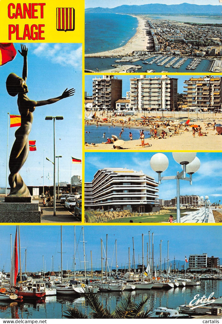 66-CANET PLAGE-N° 4439-A/0371 - Canet Plage