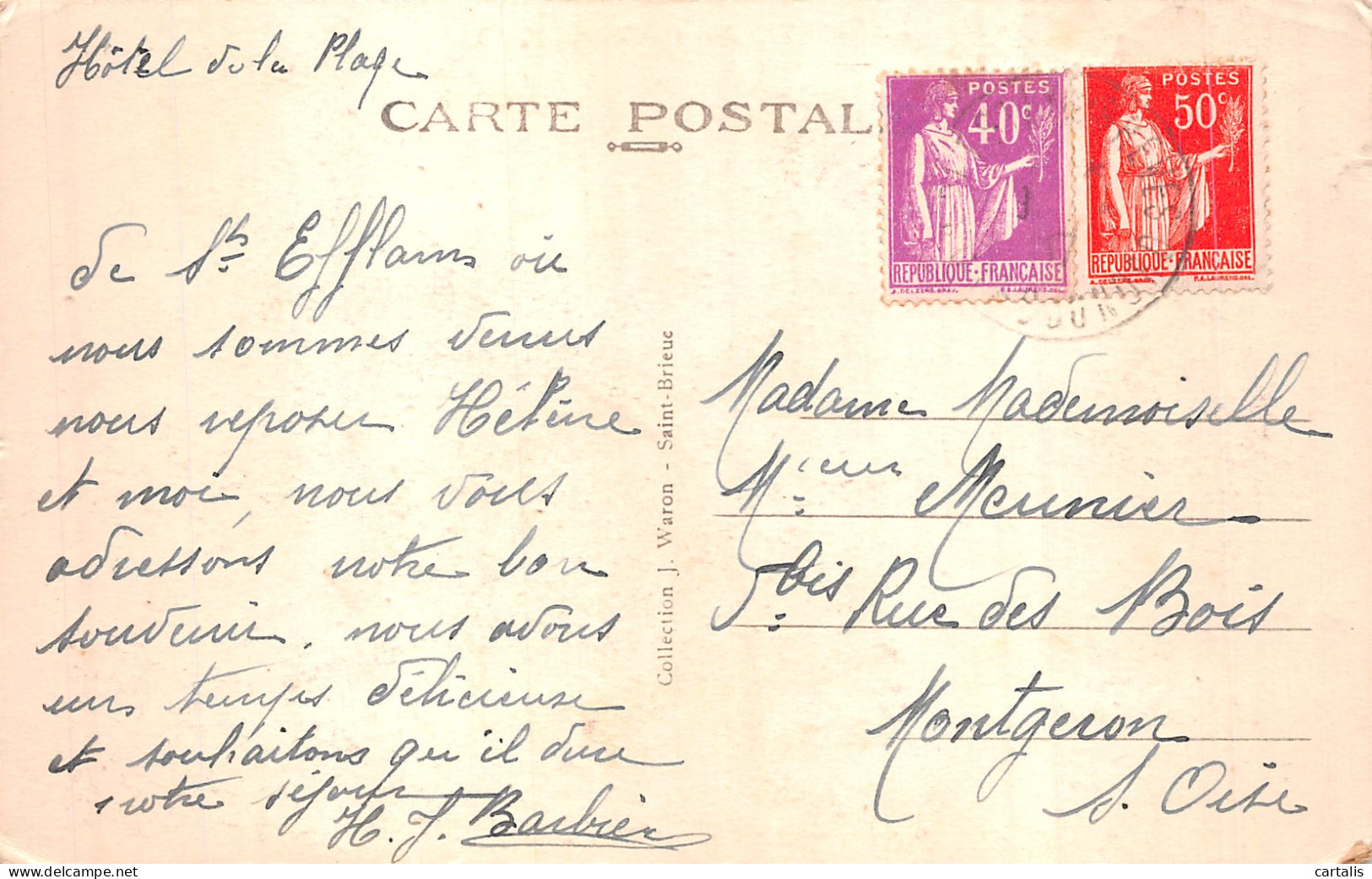 22-PLESTIN LES GREVES-N° 4438-E/0279 - Plestin-les-Greves