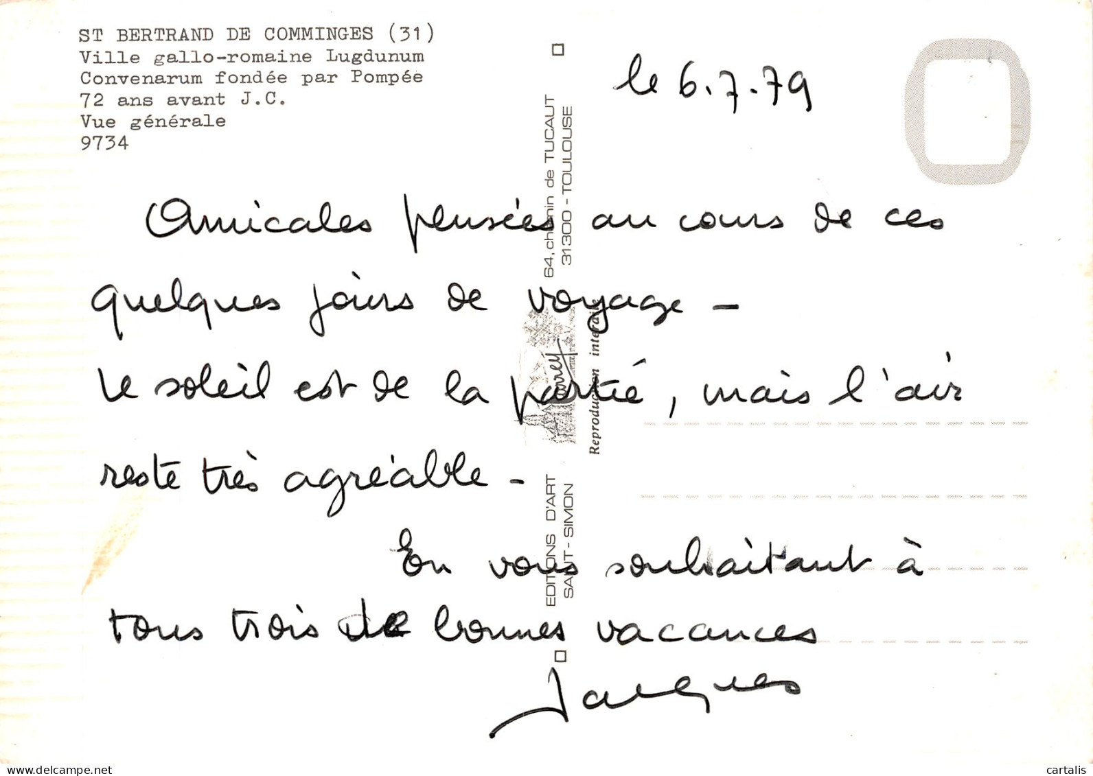 31-SAINT BERTRAND DE COMMINGES-N° 4439-C/0137 - Saint Bertrand De Comminges