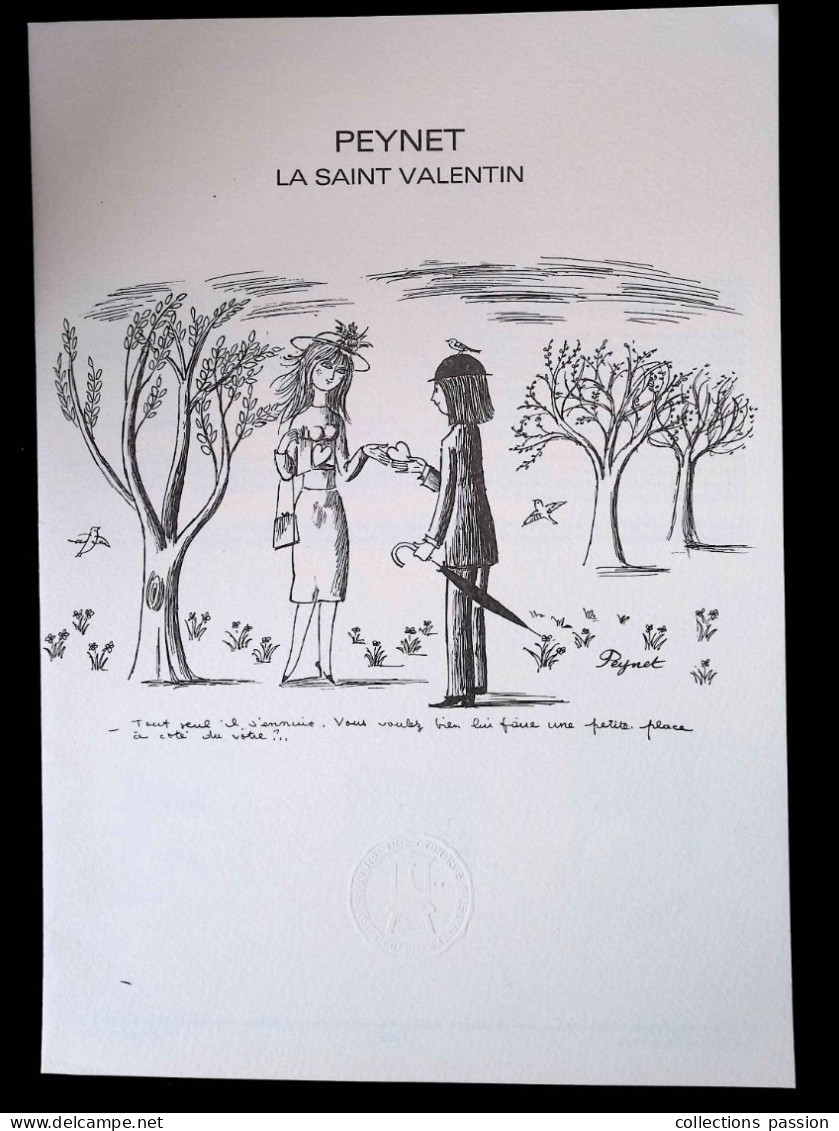 CL, Document  Officiel, France, 36 St Valentin, 39 St Amour, 14 Fev. 1985, Peynet, La Saint Valentin, Frais Fr 2.45 E - Documents De La Poste