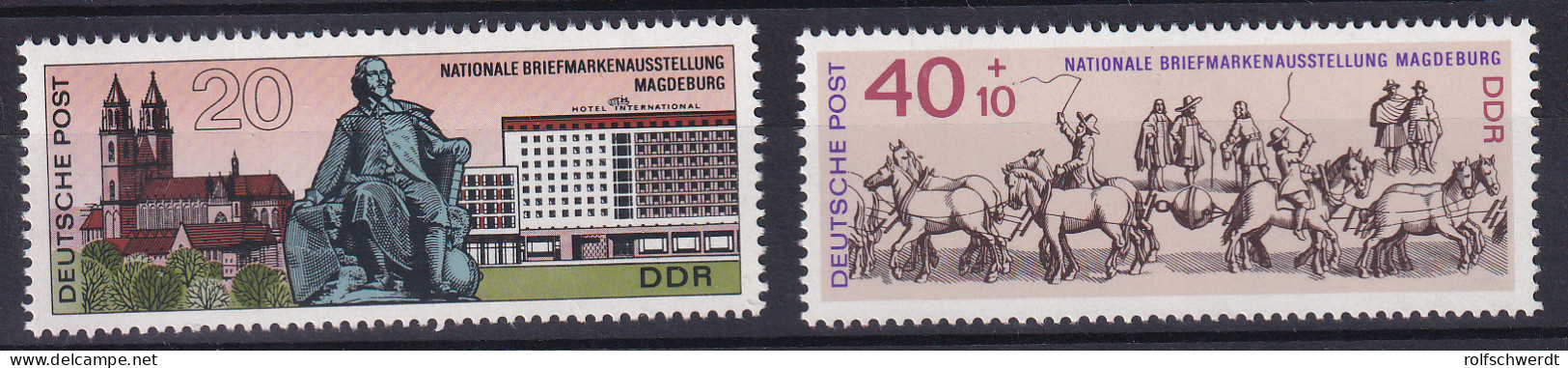 Nationale Briefmarkenausstellung Magdeburg 1969, ** - Sonstige & Ohne Zuordnung