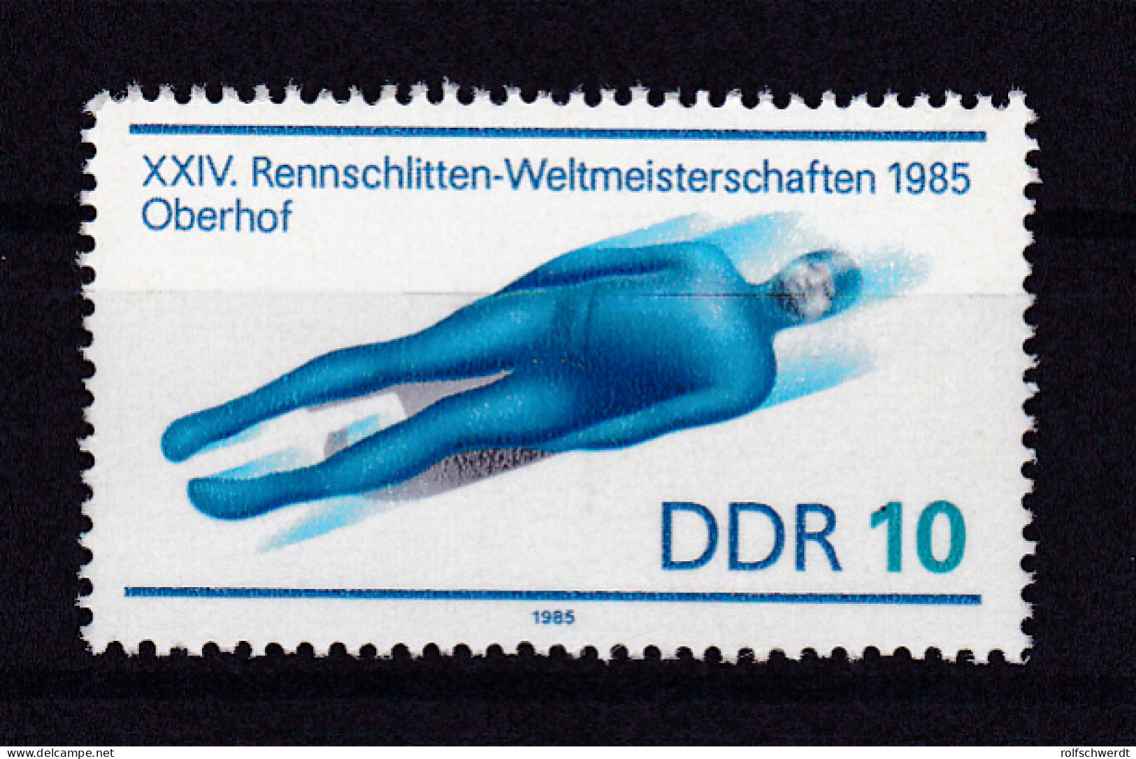 Rennrodel-Weltmeisterschaft Oberhof 1985, ** - Altri & Non Classificati