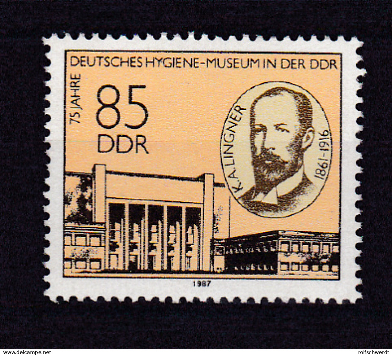 75 Jahre Deutsches Hygiene-Museum Dresden, ** - Otros & Sin Clasificación