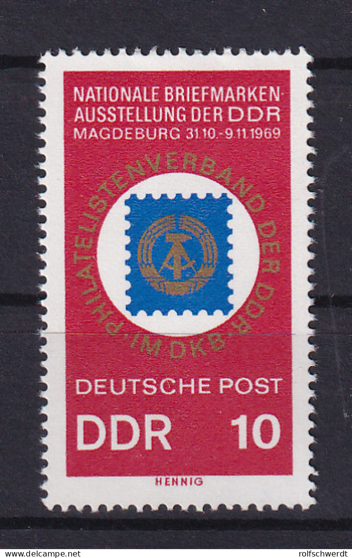 Nationale Briefmarkenausstellung Magdeburg 1969, ** - Autres & Non Classés