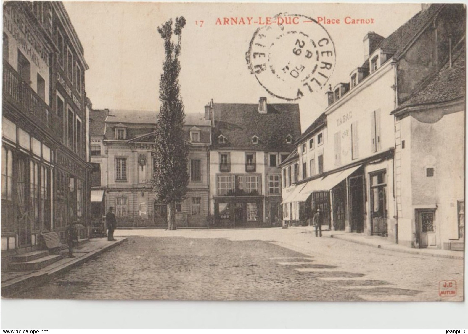 17 ARNAY-LE-DUC - Place Carnot - Aignay Le Duc