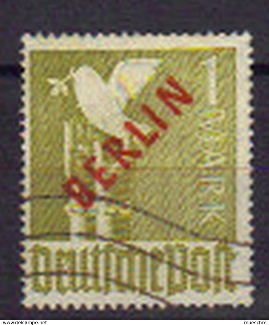 Deutschland,/Berlin, 1949, All.Besetzung, Freim.m.rotem Aufdruck, Mi.Nr.33 (9620X) - Used Stamps