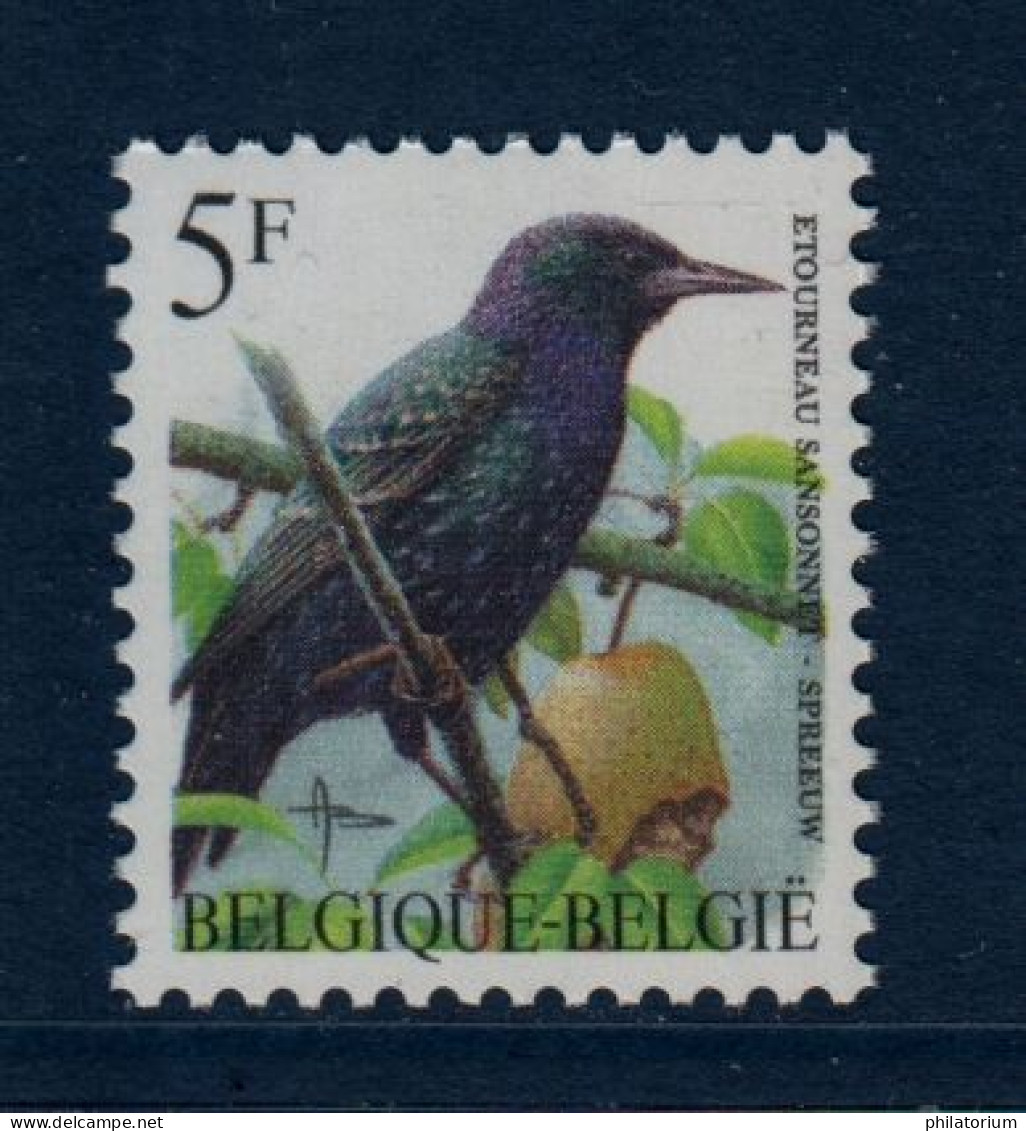 Belgique België, **, Yv 2636, Mi 2690, SG 3307, Étourneau Sansonnet , - Ungebraucht