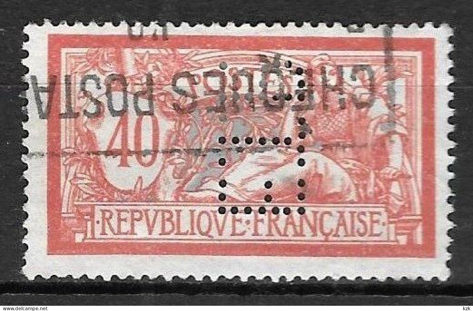 813	N°	119	Perforé	-	ETP 149	-	ECOLE SPECIALE DES TRAVAUX - Used Stamps