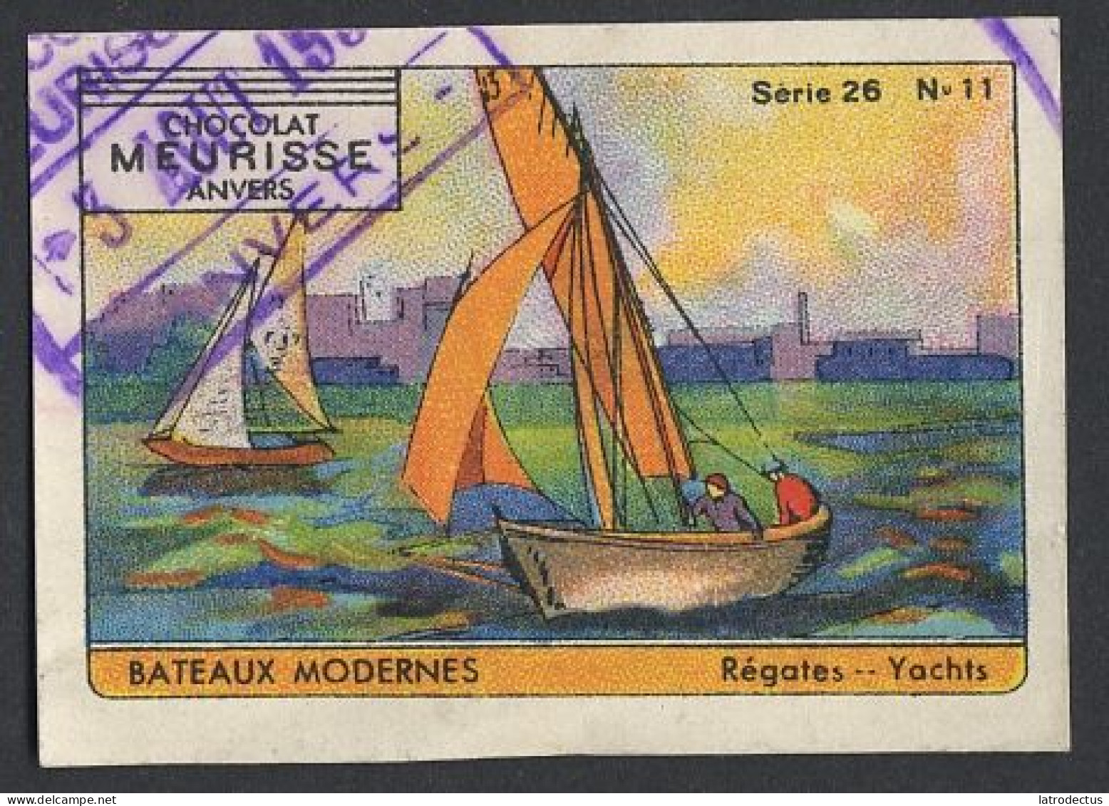 Meurisse - Ca 1930 - 26 - Les Bateaux Modernes, Modern Boats, Ships - 11 - Régates, Yachts - Otros & Sin Clasificación