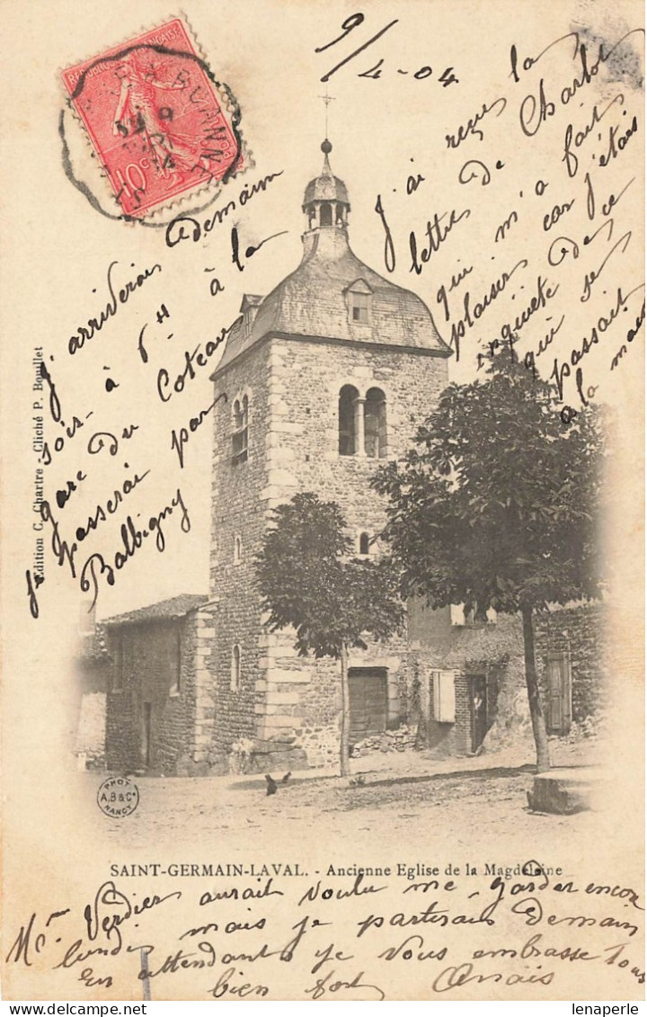 D7507 Saint Germain Laval Ancienne église - Saint Germain Laval