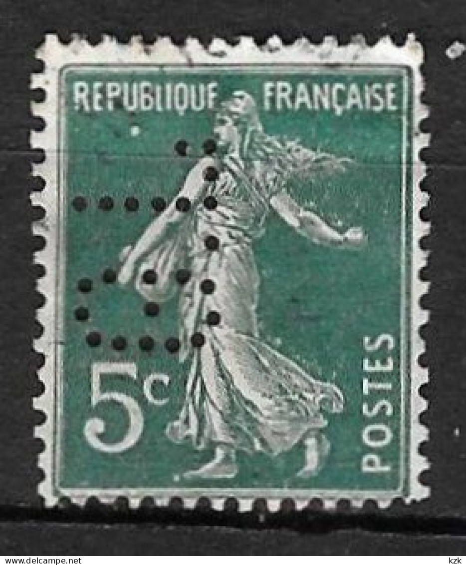 818	N°	137	Perforé	-	GL 82	-	GALERIES LAFAYETTE - Used Stamps