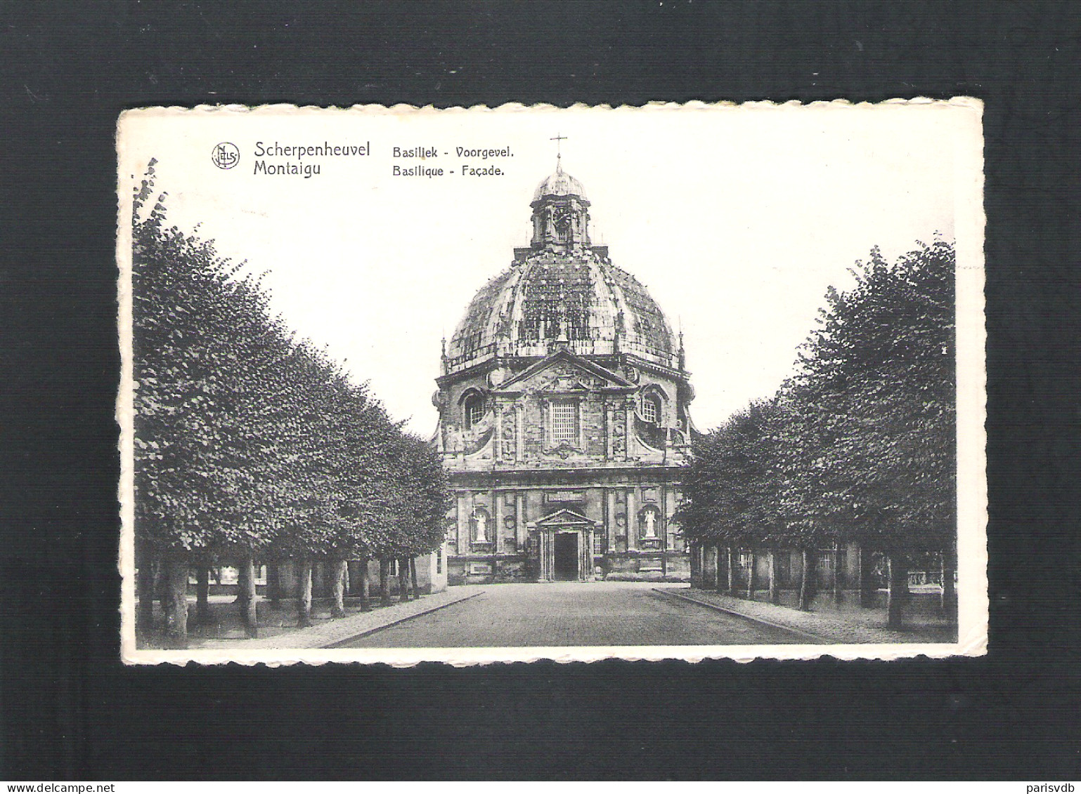 SCHERPENHEUVEL - BASILIEK - VOORGEVEL - NELS  - 1949    (12.617) - Scherpenheuvel-Zichem