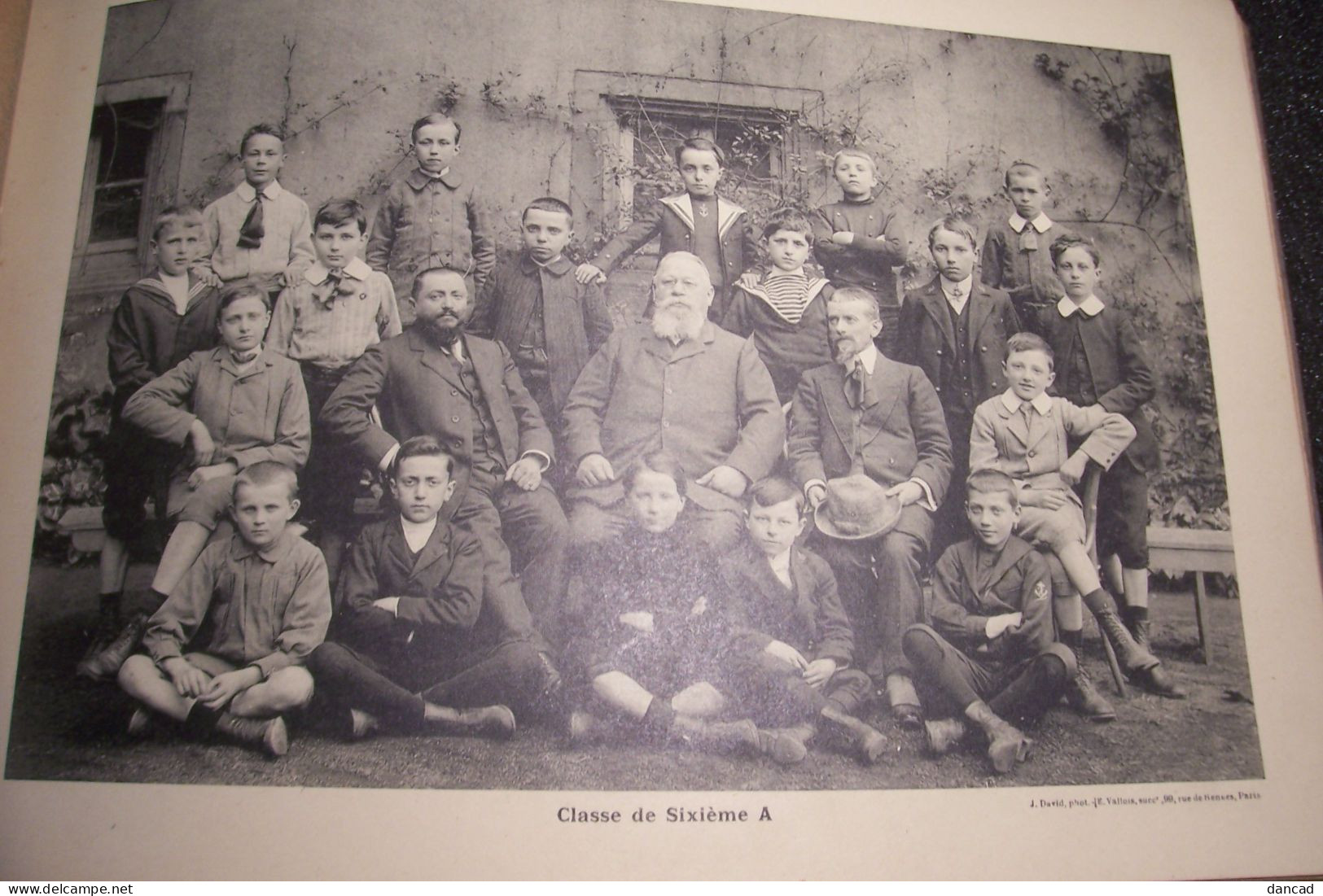 SAINT - DIE  - COLLEGE DE GARCONS - ANNEE SCOLAIRE 1911-1912 -  ( nombreuses Photos de classe )