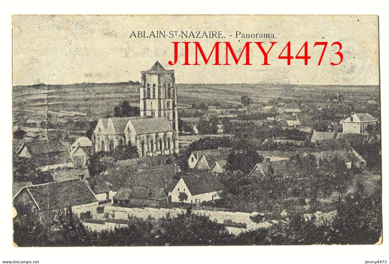 CPA - ABLAIN-St-NAZAIRE En 1920 - Panorama ( Arr. De Lens ) Edit. Aux Alliés Paris - Lens
